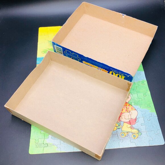 Vintage 1990 Alvin and The Chipmunks at the Beach 100 pcs Jigsaw Puzzle COMPLETE - Picture 11 of 12